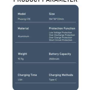 Pluscig C10 Heat not burn Device 6